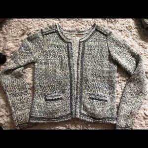 Maje Metallic Thread/Stitch Blazer Size 3